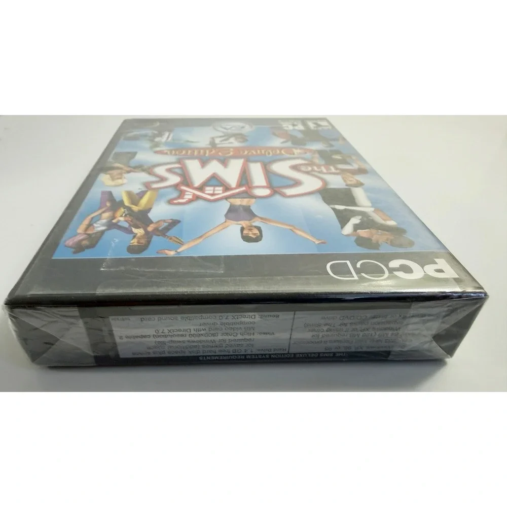 EA Games The‎ Sims Deluxe Edition PC CD-ROM New Blue Life Simulation Game